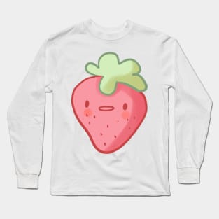 Strawberry illustration Long Sleeve T-Shirt